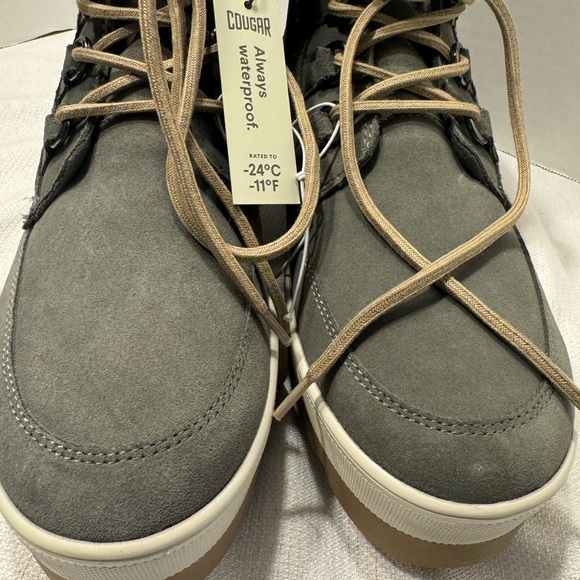 NWT Women's Cougar Vanetta Suede Waterproof Winter Boots, Size 10, Moss - Picture 10 of 16